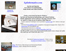 Tablet Screenshot of epiinformatics.com